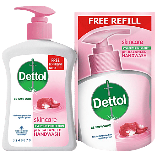 Buy Dettol Skincare pH Balanced Liquid Handwash 10x Better Germ