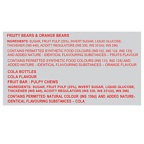 Alpenliebe Juzt Jelly Candies - Assorted Display Hanger, 648 g (Pack of 24) 