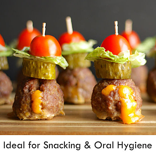 Tulips Tulips Premium Wooden Toothpick in a PP Jar, 250 pcs Jar 