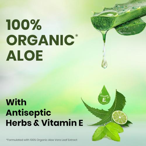 Boroplus Aloe Vera Gel - Antiseptic Herbs with Vitamin E, Soothing, Moiturising & Nourishing, 100% Organic, Paraben & Sulphate Free, 150 ml Tube 