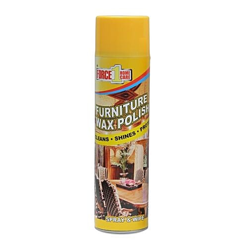 Force 1 Home care Wax Polish - Furniture, 300 ml Bottle 