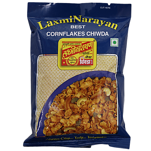 Buy Lakshmi Narayan Namkeen Corn Flakes Chiwda 50 Gm Online at the Best