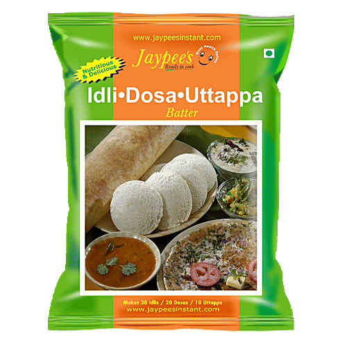 Jaypees  Idli, Dosa & Uttappa Wet Batter, 1 kg  Nutritious & Delicious