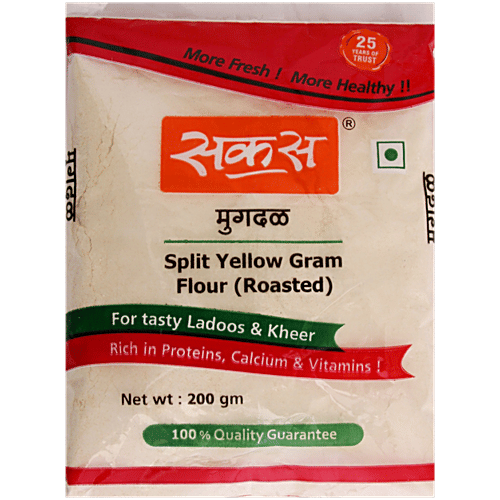 Sakas Moong Dal - Rava, 200 g Carton 