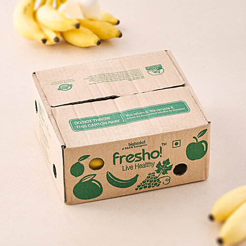 fresho! Banana - Yelakki, Organically Grown, 1 kg  