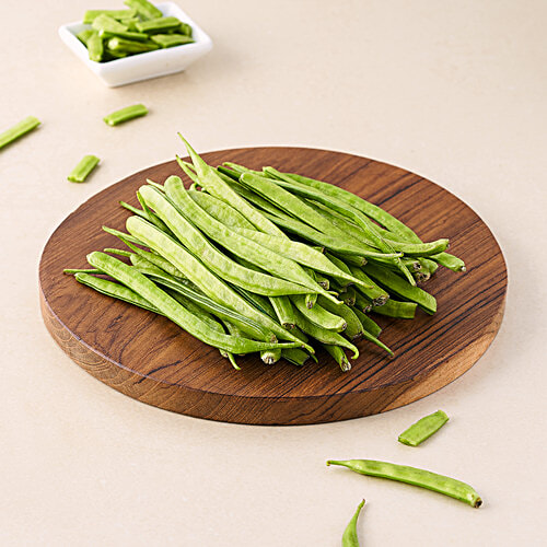 fresho! Beans - Cluster, Organically Grown (Loose), 1 kg  