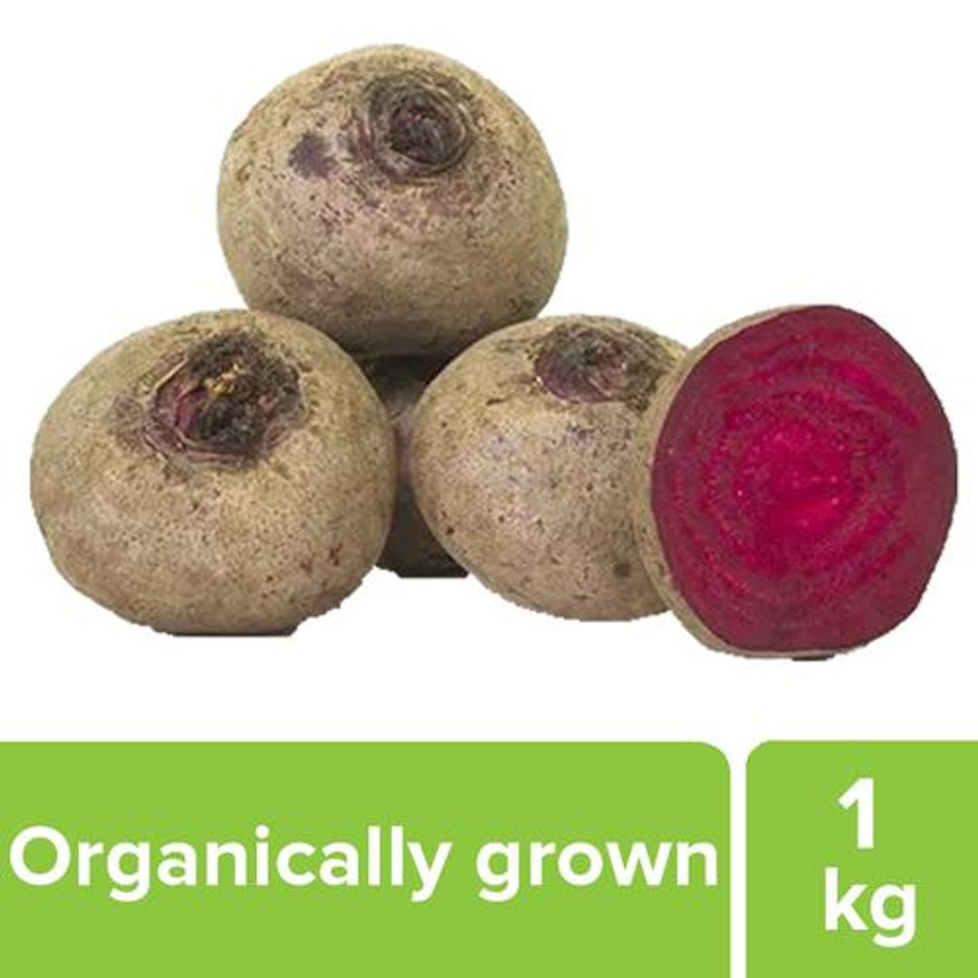 Fresho Beetroot - Organically Grown (Loose), 1 kg 