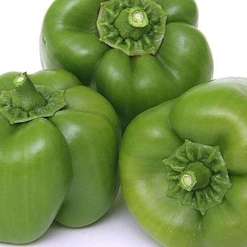 Fresho Capsicum - Green, Organically Grown, 250 g  