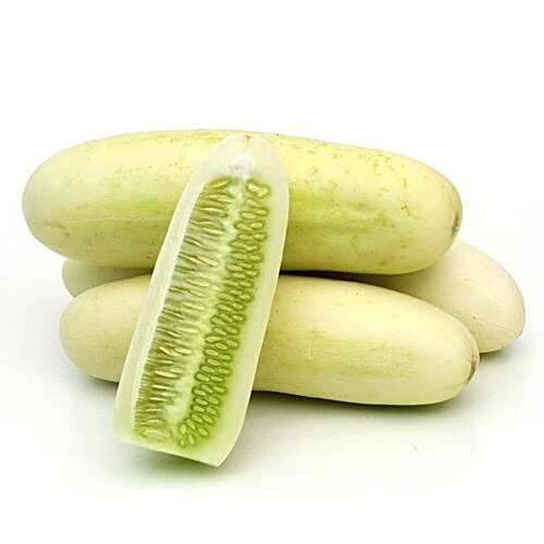 Fresho Cucumber - White, Organically Grown, 500 g  