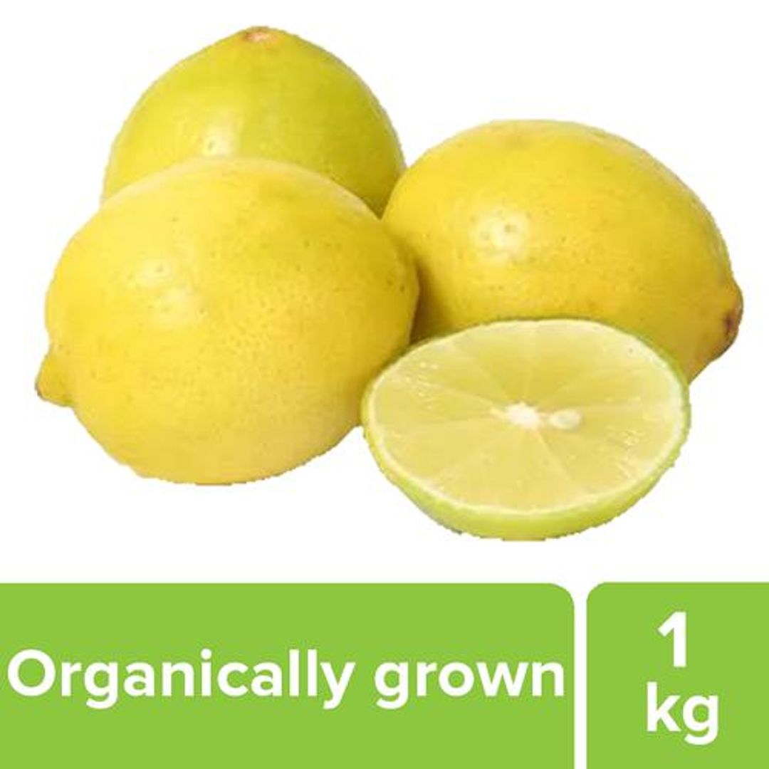 Fresho Lemon - Organically Grown (Loose), 1 kg 