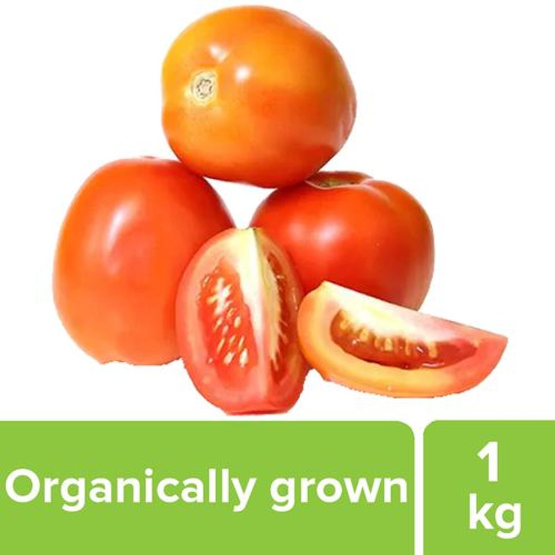 Fresho Tomato - Hybrid, Organically Grown (Loose), 1 kg 