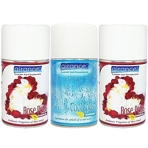 Buy Airance Automatic Room Spray Refill Rose Petals & Cool Splash