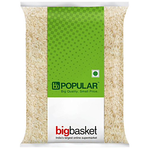 bb Popular Rice - Ponni, Boiled, 5 kg (6 - 11 Months Old) 