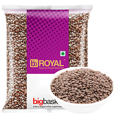 bb Royal Masoor Black Whole/Sabut, 200 g Pouch 