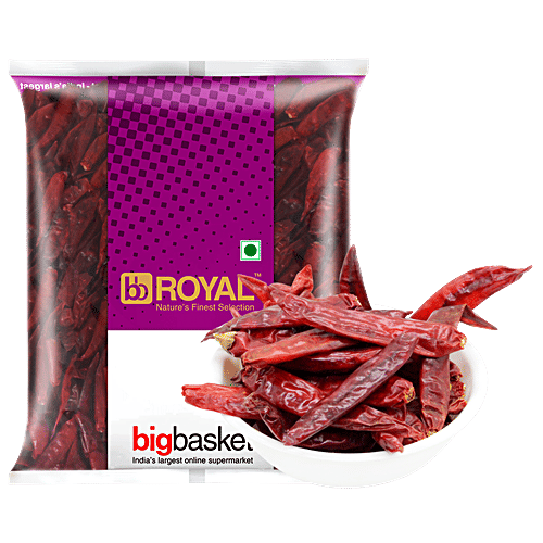 bb Royal Chilli - Guntur, Stemless, 200 g  