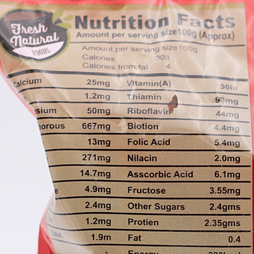 Annai Dates/Parechampazham - Black, 500 g Zip Pouch 