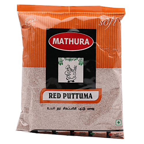 Mathura Puttu Flour - Red Rice, 500 g  