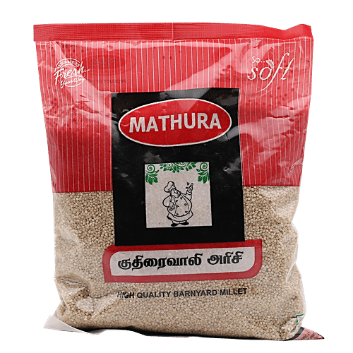 Mathura Rice - Kudhiraivaali, 500 g  High Quality, Highly Nutritious