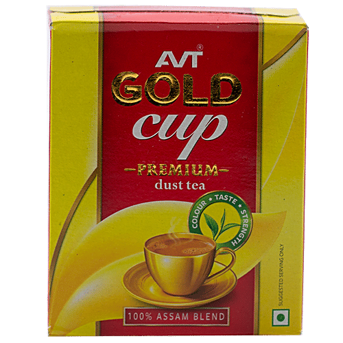 AVT Gold Cup Premium Dust Tea - Assam Blend, 100 g  Colour, Taste, Strength