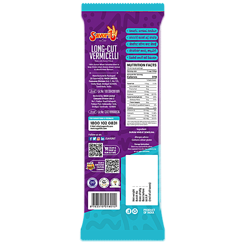 Savorit Long Semia, 500g Pouch Goodness of Wheat