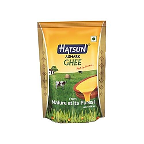 Buy Hatsun Cow Ghee 100 Ml Pouch Online at the Best Price of Rs null