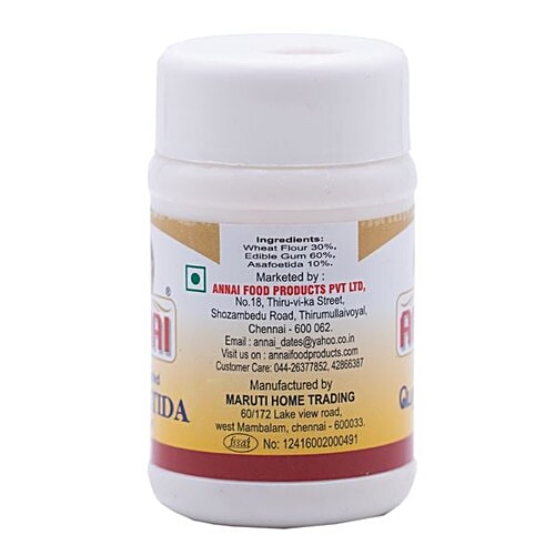 Annai Compounded Asafoetida, 50 g Bottle 