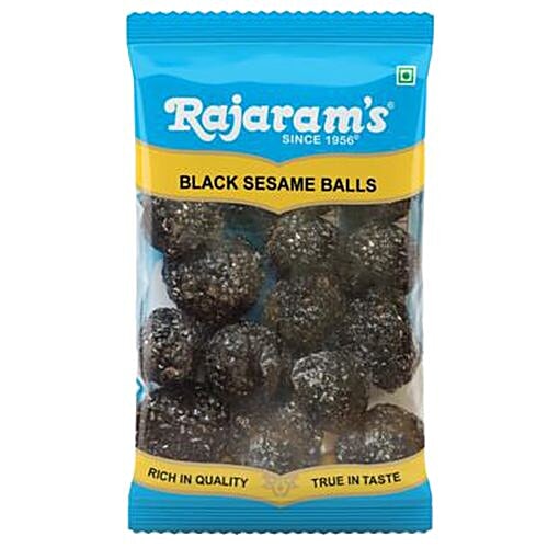 Buy Rajarams Sesame Balls Black 15 Pcs Online at the Best Price of Rs