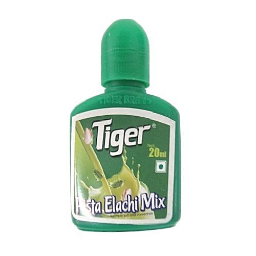 Tiger Food Colour - Pista Elachi Mix, 20 ml Bottle 