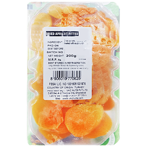 Buy Nutraj Dried Apricot Turkish 200 Gm Carton Online at the Best Price