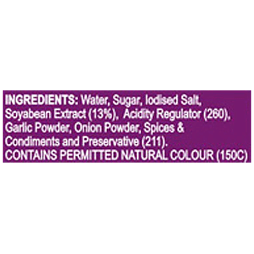 Tops Dark Soya Sauce, 220 g Bottle 