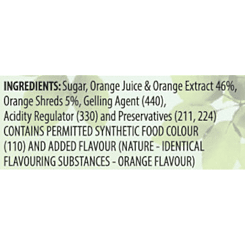 Tops Jam - Orange, 500 g Bottle 