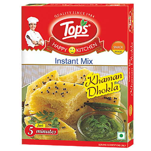 Tops Instant Mix - Dhokla, 200 g Carton 