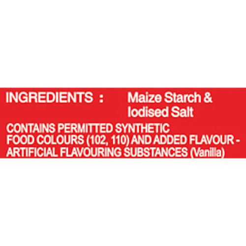 Tops Custard Powder - Vanila, 100 g Carton 