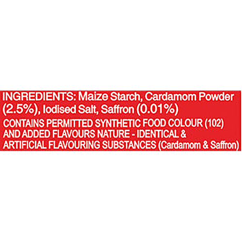 Tops Custard Powder - Kesar Elaichi, 100 g Carton 0% Trans Fat, 0% Saturated Fat