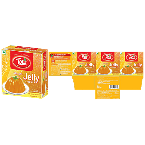 Tops Jelly - Mango, 90 g Carton 