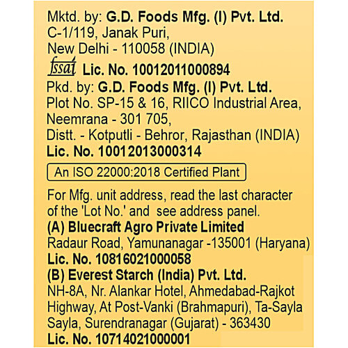 Tops Corn Starch, 500 g Carton For Soups, Desserts & Puddings