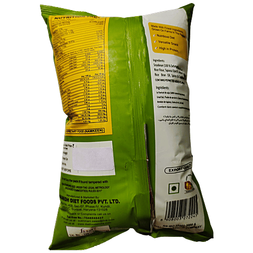 Buy DIET FOODS Piri Piri Soya Chips Healthy Snacks, Low Cholesterol