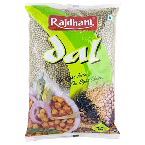 Rajdhani Moong - Sabut, 1 kg  