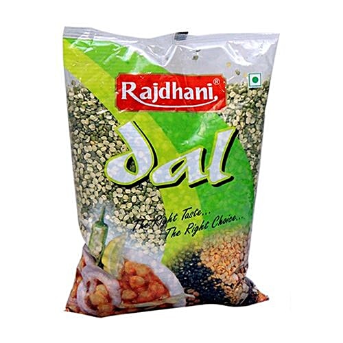 Rajdhani Moong - Chilka, 1 kg Pouch 