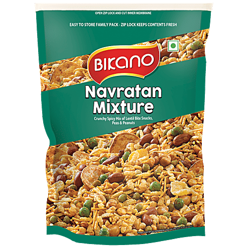 Bikano Navratan Mixture, 400 g Pouch Zero Trans Fat & Zero Cholesterol