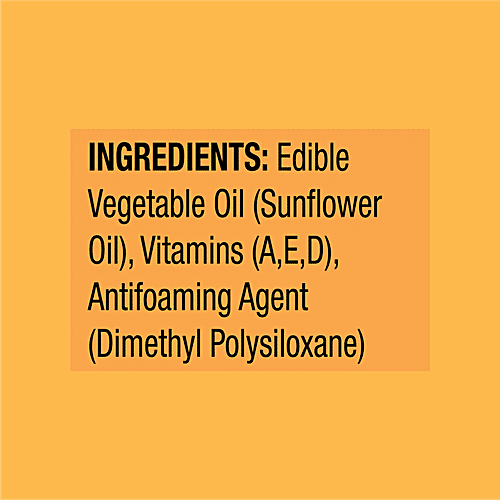 Nature Fresh Acti Lite Refined Sunflower Oil - Fortified with Vitamins A, D & E, 5 L Zero Cholesterol