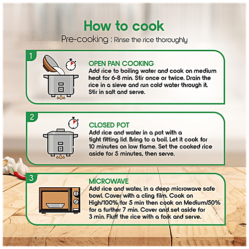 Fortune Basmati Rice/Basmati Chawal - Biryani Special, 1 kg Pouch 