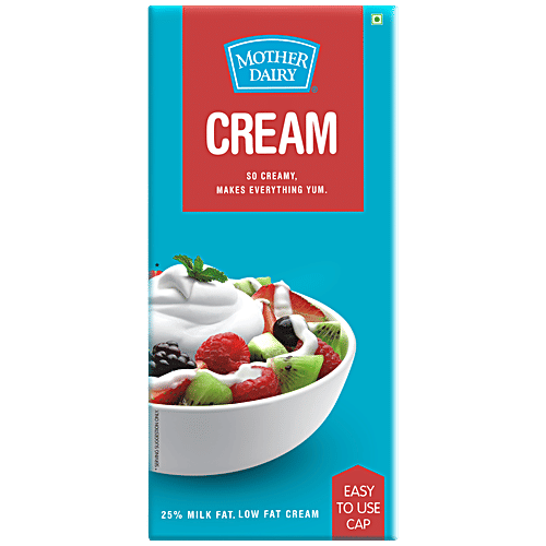mother dairy Cream - UHT, 1 L Carton 