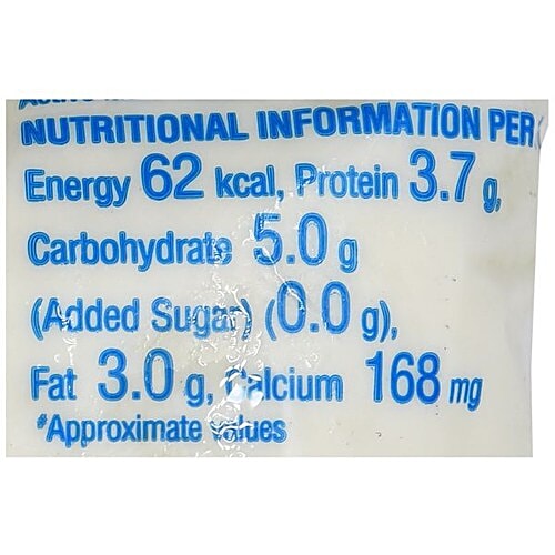 Mother Dairy Curd, 400 g Pouch Zero Added Sugar, No Preservatives Added
