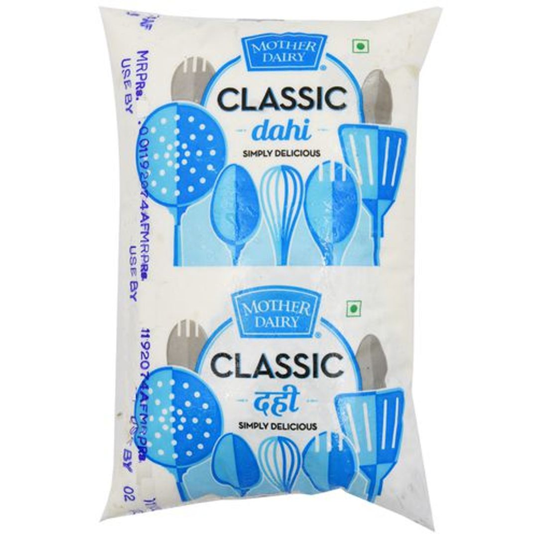 Mother Dairy Curd, 1 kg Pouch