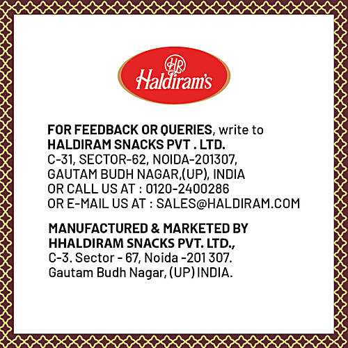 Haldiram's Navrattan Namkeen, 210 g  Delightful Savoury Treats