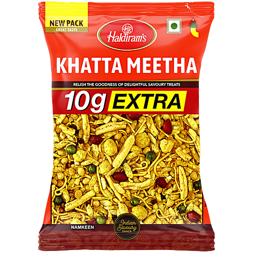 Haldiram's Khatta Meetha Namkeen, 210 g  