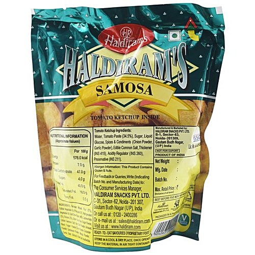 Haldiram's Samosa, 200 g Pouch 