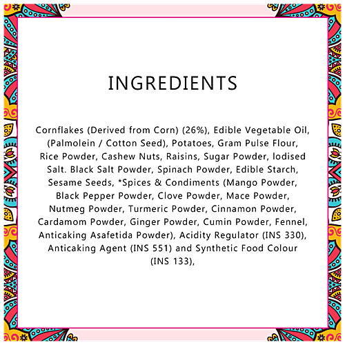Haldiram's Corn Flakes Mixture Namkeen, 400 g Pouch 