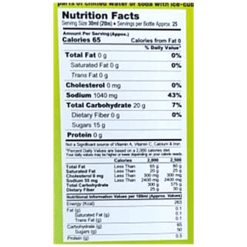 Haldiram's Mango Panna, Del, 750 ml  